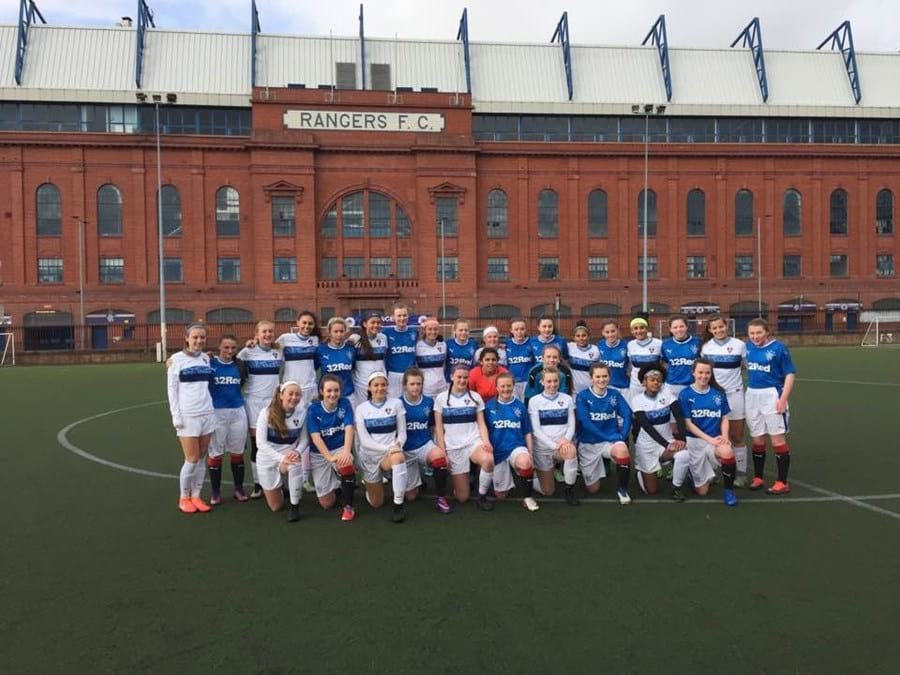 Region 1 Girls Soccer Scotland at Ibrox